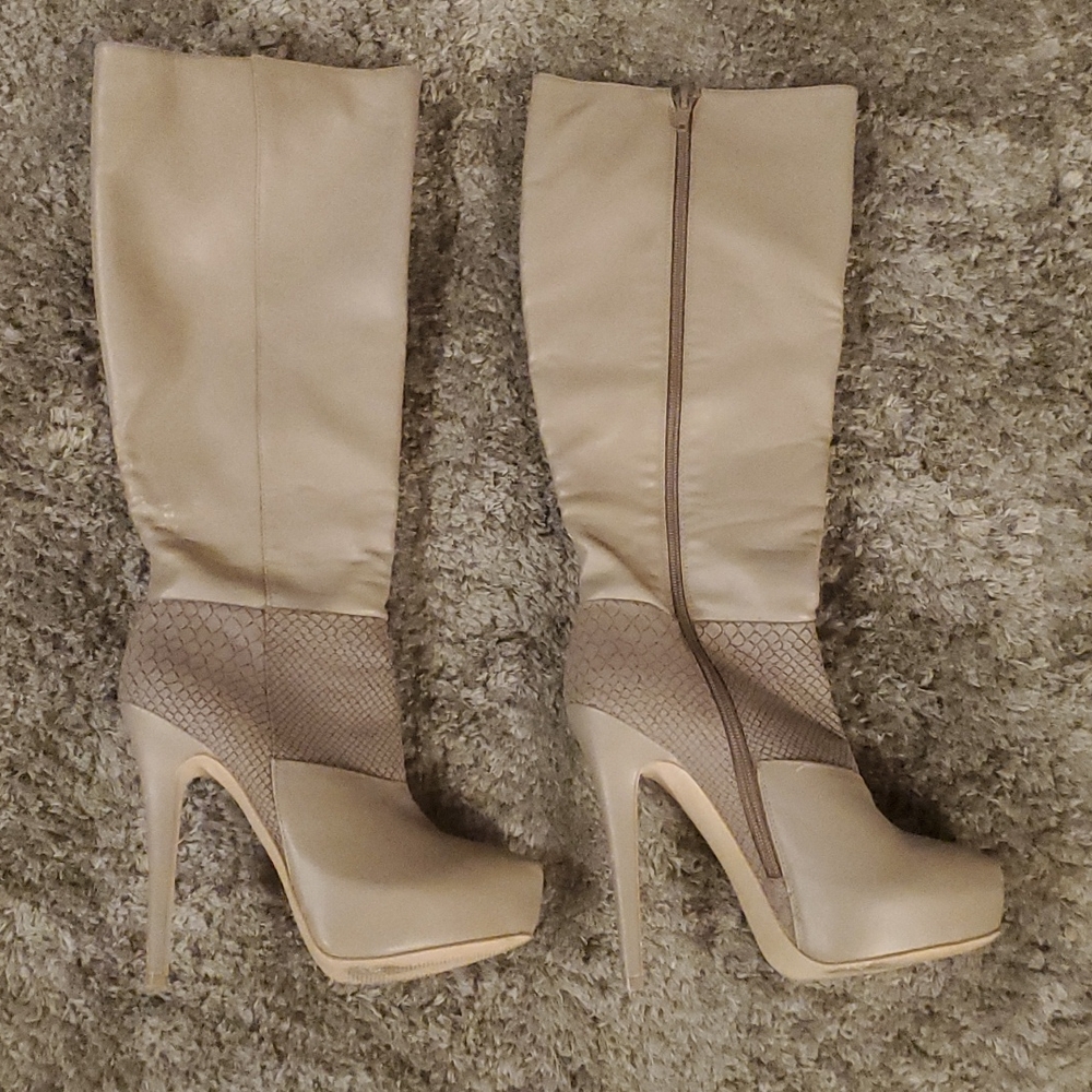 High heel boots